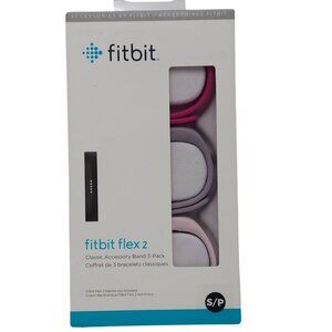 Fitbit Flex 2 Classic Accessory Band 3-Pack S/P Pink Lavender
